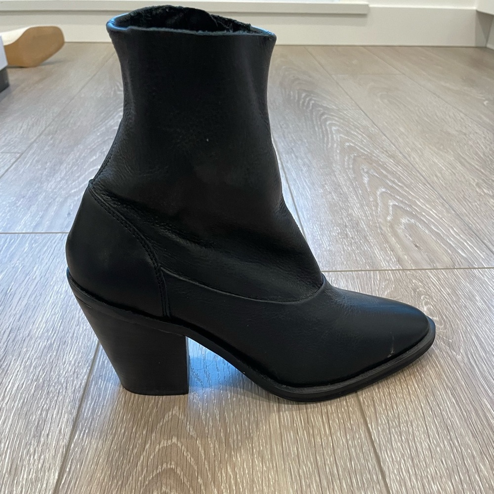 Topshop heeled ankle boots
